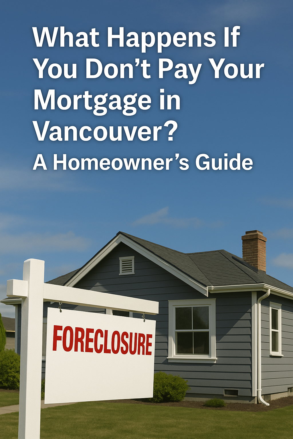 What Happens If You Don’t Pay Your Mortgage in Vancouver? A Homeowner’s Guide